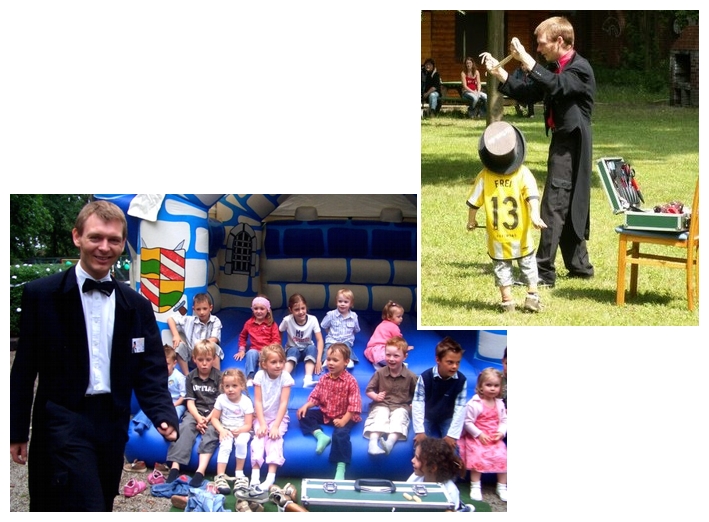 Kindergeburtstag, Kinderzauberer, Zauberer, Clown, Ballonfiguren, Ballonkünstler...